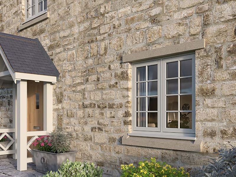 Double Flush Sash Windows